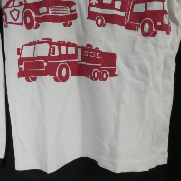 CARTER'S | size 10 | Emergency Responders White Long Sleeve Graphic Tee - Picture 7 of 15